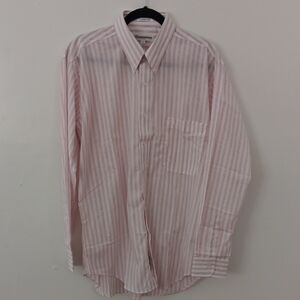Courrége Homme Paris Vintage Stripe Button-Up Shirt #3458